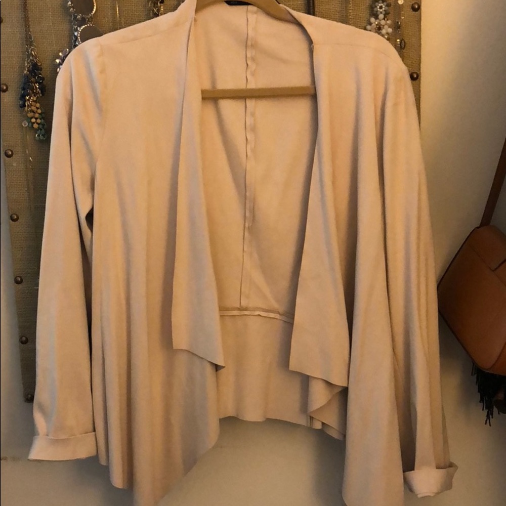 Zara Suede Blazer